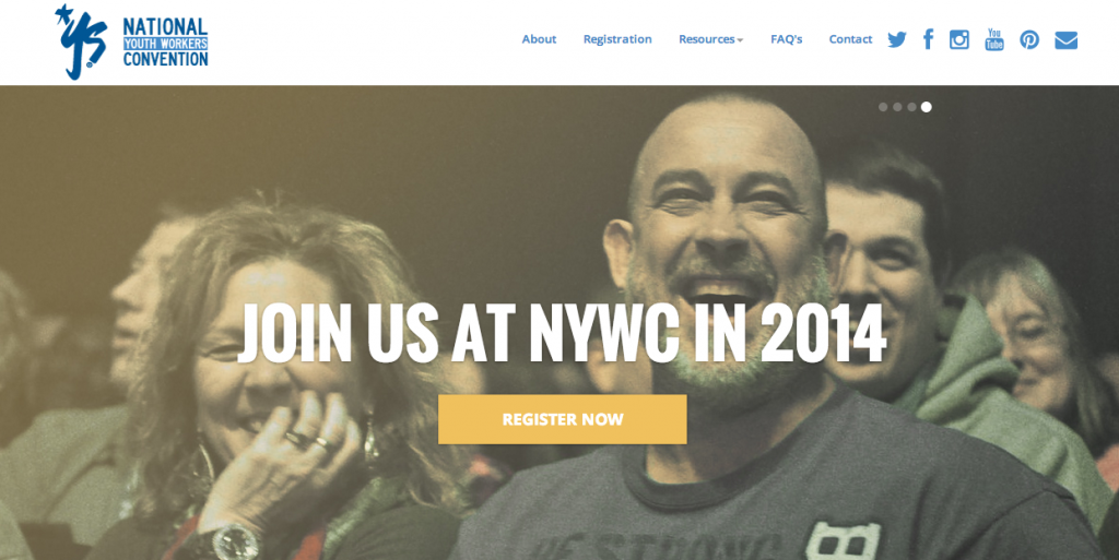 gavoweb creative at National Youth Workers Convention NYWC 2013